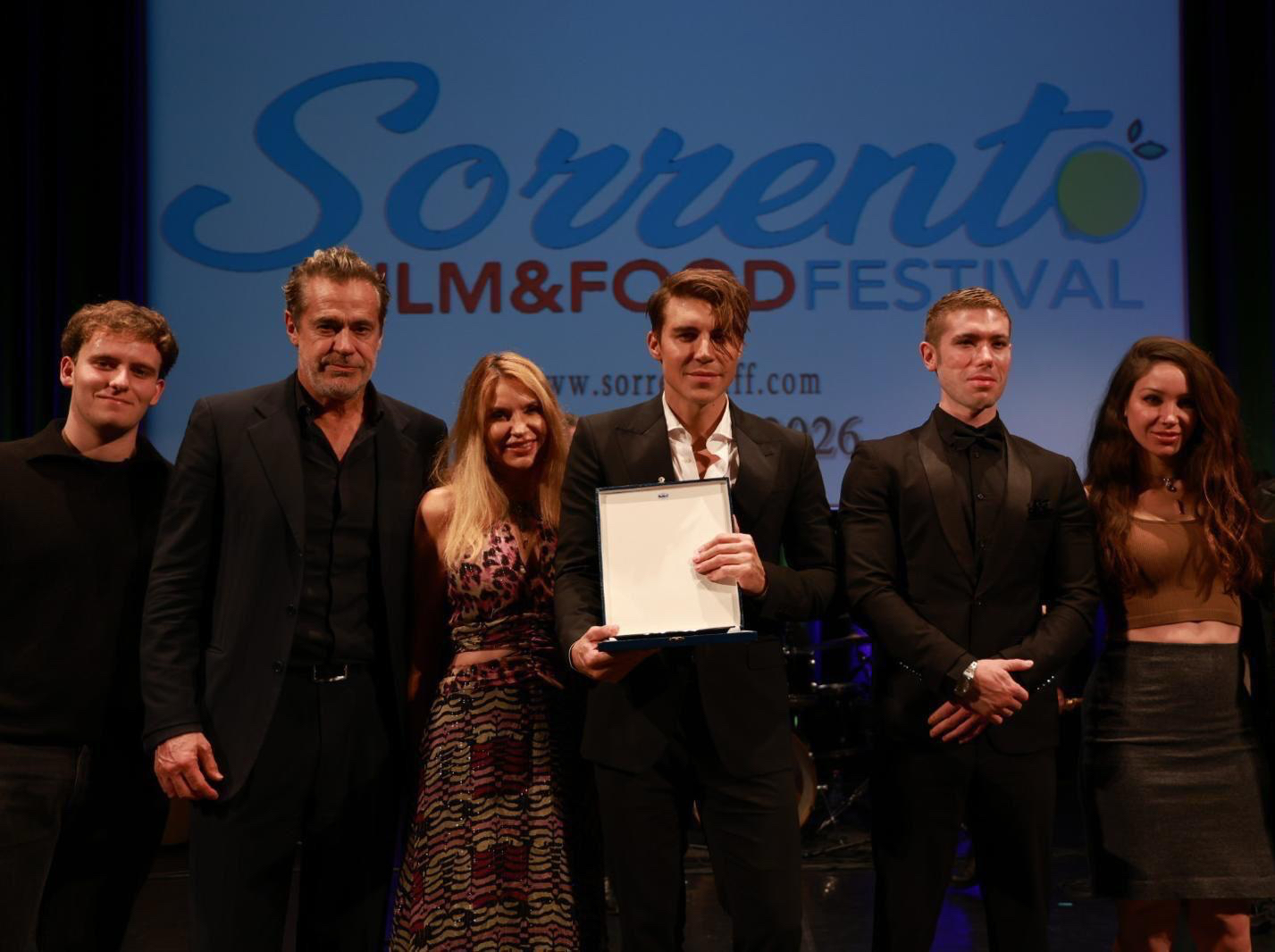 Le Star di “Eternity” e i grandi Chef protagonisti del IV SorrentoFFF. Aspettando l'uscita in estate del film di Jamie Marshall.