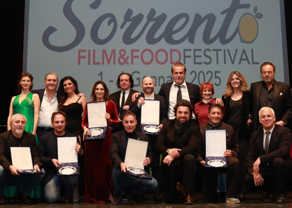 SORRENTOFFF 2025 IN GRANDE STILE TRA PREMI OSCAR, FILM CAMPIONI DI INCASSO E CHEF STELLATI